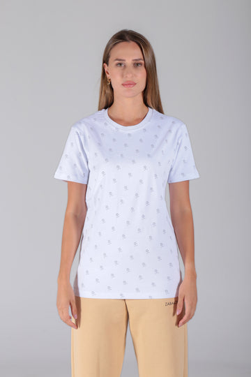 DAMEN MODERN FIT PRINT T-SHIRT T24